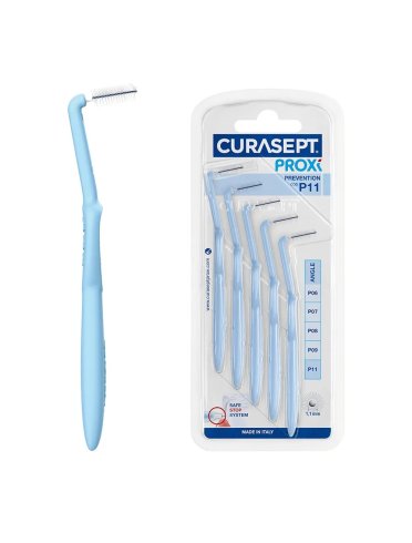 Curasept proxi angle p11 colore azzurro 5 scovolini