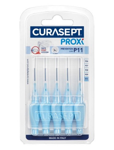 Curasept proxy prevention p11 colore azzurro - 5 scovolini