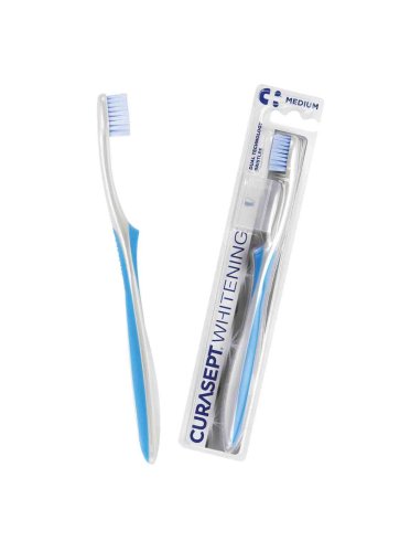 Curasept whitening spazzolino medio 1 pezzo