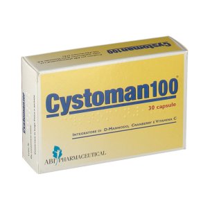Cystoman 100 - Integratore per Vie Urinarie - 30 Capsule