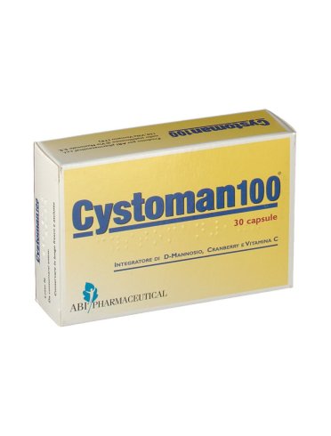 Cystoman 100 - integratore per vie urinarie - 30 capsule