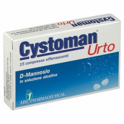 Cystoman Urto - Integratore per Infezioni delle Vie Urinarie - 15 Compresse Effervescenti