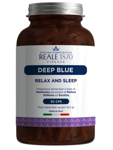 Deep blue integratore per dormire 30 capsule