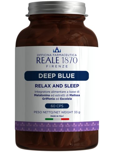 Deep blue integratore per dormire 60 capsule