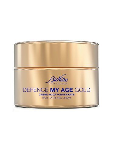 Bionike defence my age gold - crema viso ricca fortificante - 50 ml