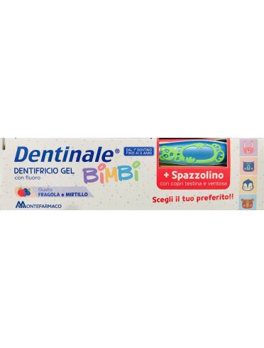 Dentinale - dentifricio fluor bimbi + spazzolino 0-6 anni