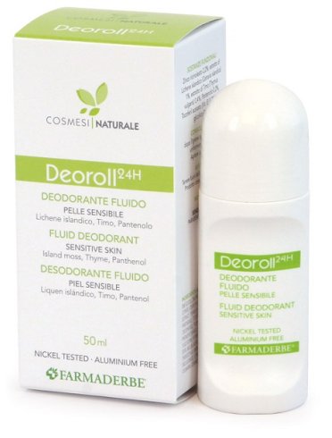 Deoroll deodorante roll-on pelle sensibile 50 ml