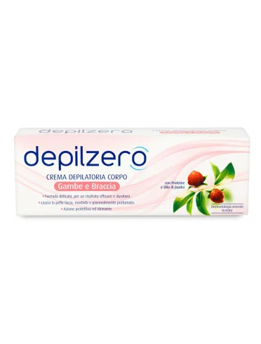 Depilzero crema depilatoria gambe e braccia 256 g Depilzero crema depilatoria gambe e braccia 256 g