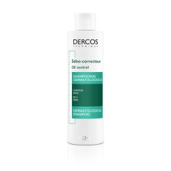Vichy Dercos - Shampoo Sebo-Regolatore per Capelli Grassi - 200 ml