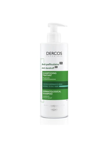 Vichy dercos - shampoo antiforfora per capelli grassi - 390 ml