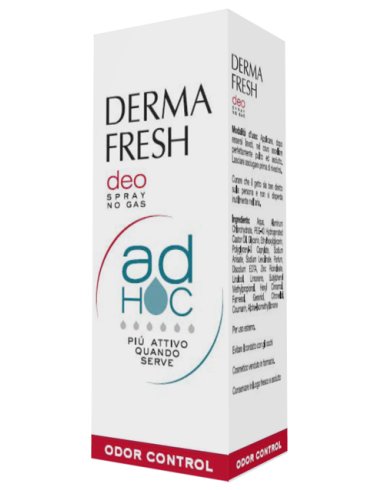 Dermafresh ad hoc odor control - deodorante spray no gas - 100 ml