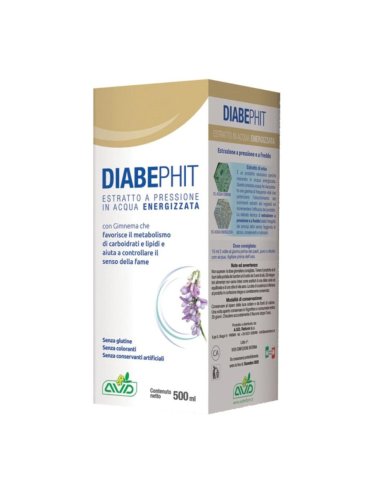 Diabephit - integratore per il controllo del senso di fame - 500 ml