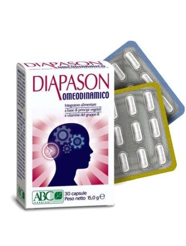 Diapason omeodinamico - integratore per il benessere mentale - 30 capsule