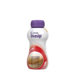 Nutricia Diasip - Alimento Completo per Diabetici Gusto Cappuccino - 4 x 200 ml