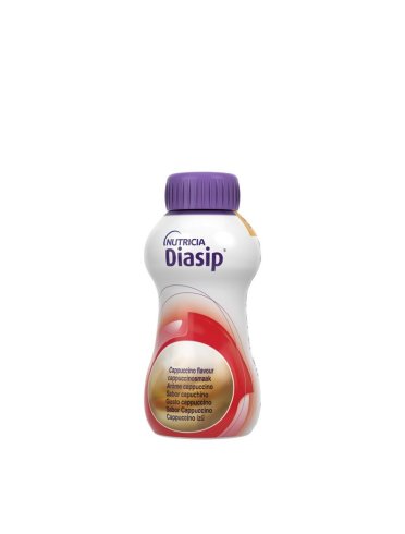 Nutricia diasip - alimento completo per diabetici gusto cappuccino - 4 x 200 ml