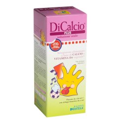 DiCalcio Plus - Integratore di Calcio e Vitamina D3 - 150 ml