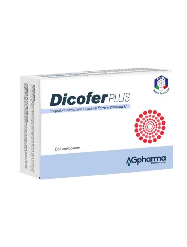 Dicofer plus - integratore di ferro e vitamina c - 30 capsule