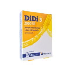 Didi3 2000 U.I. - Integratore di Vitamina D3 - 30 Film Orodispersibili