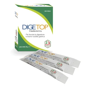 Digetop Integratore per Acidità Gastrica 14 Bustine