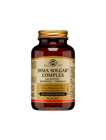 Solgar dima complex - integratore digestivo - 60 capsule vegetali