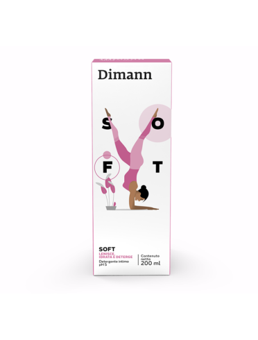 Dimann soft detergente intimo ph 5 200 ml