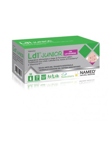 Disbioline ld1 junior - integratore di fermenti lattici - 10 flaconcini