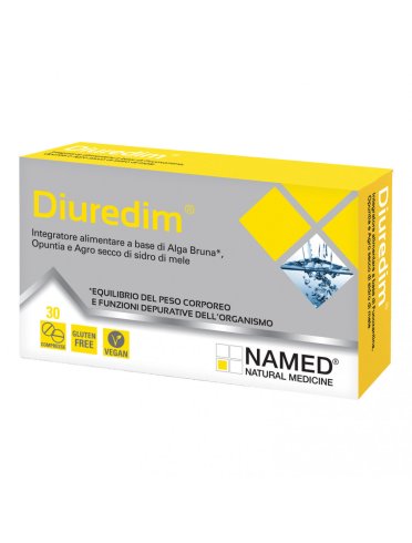Named diuredim - integratore per il controllo del peso - 30 compresse