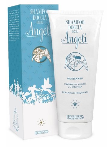 Shampoo doccia degli angeli - detergente viso e corpo - 200 ml