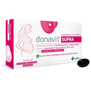 Donavit Supra - Integratore per Donne in Gravidanza - 30 Capsule