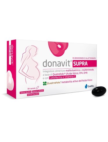 Donavit supra - integratore per donne in gravidanza - 30 capsule