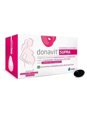 Donavit supra - integratore per donne in gravidanza - 90 capsule
