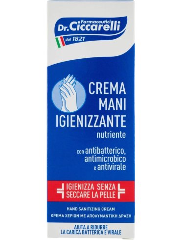 Dr. ciccarelli crema mani igienizzante 75 ml