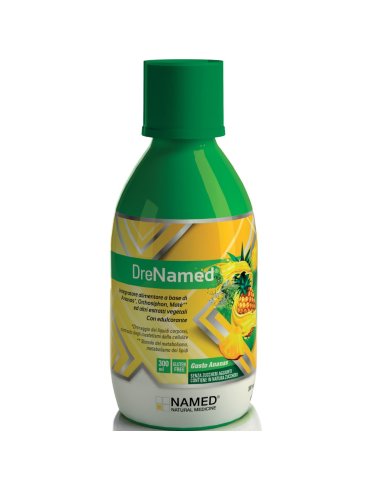 Named drenamed - integratore drenante gusto ananas - 300 ml