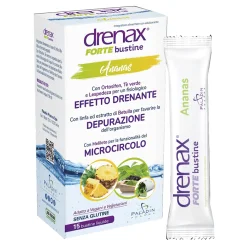 Drenax Forte Ananas Integratore Ritenzione Idrica 15 Bustine