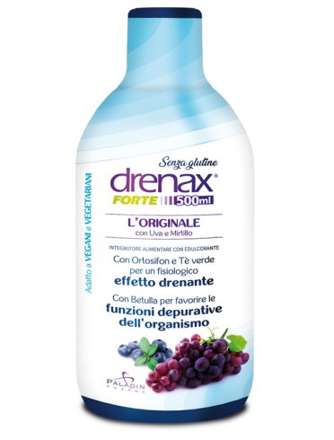 Drenax forte mirtillo e uva integratore drenante 500 ml