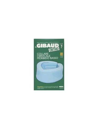 Dr. gibaud ortho - collare cervicale morbio basso per lesioni e nevralgie - taglia 3 Dr. gibaud ortho - collare cervicale morbio basso per lesioni e nevralgie - taglia 3