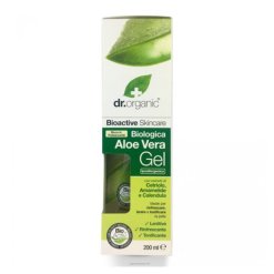 Dr. Organic Aloe Vera - Gel Corpo Rinfrescante con Cetriolo, Amamelide e Calendula - 200 ml