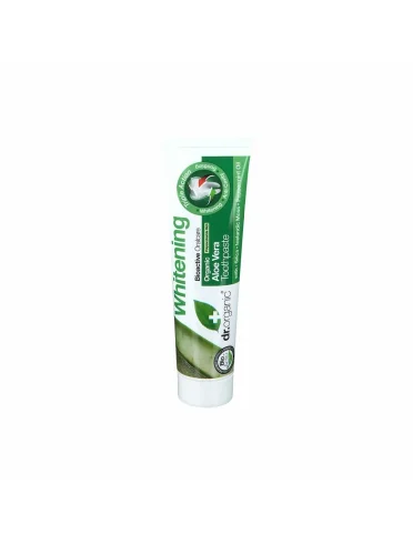 Dr. organic aloe vera - dentifricio sbiancante - 100 g Dr. organic aloe vera - dentifricio sbiancante - 100 g