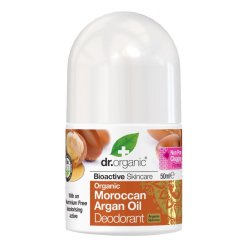 Dr. Organic Argan - Deodorante Roll-On - 50 g