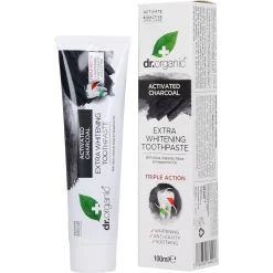 Dr. Organic Carbone Attivo - Dentifricio Sbiancante - 100 ml