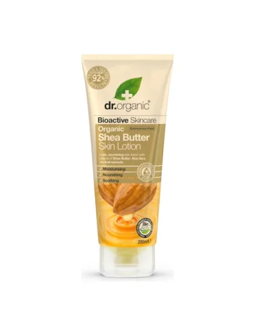 Dr. organic burro di karitè - lozione corpo - 200 ml Dr. organic burro di karitè - lozione corpo - 200 ml