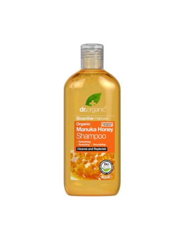 Dr. organic miele di manuka - shampoo ristrutturante - 265 ml