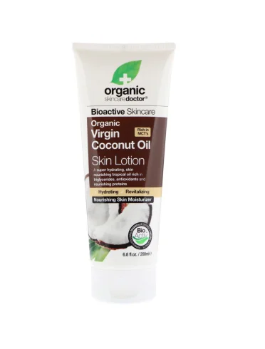 Dr. organic olio di cocco - lozione corpo - 200 ml Dr. organic olio di cocco - lozione corpo - 200 ml
