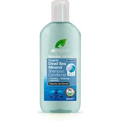Dr. Organic Dead Sea Mineral - Shampoo e Balsamo Capelli - 265 ml