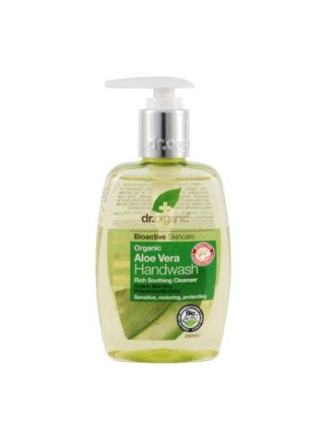 Dr. organic aloe vera - sapone detergente mani - 250 ml