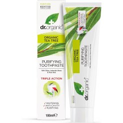Dr. Organic Tea Tree - Dentifricio Purificante - 100 ml