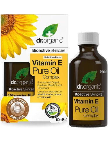 Dr. organic vitamina e - olio puro viso e corpo - 50 ml