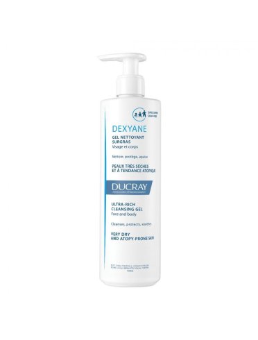 Ducray dexyane - detergente corpo emolliente antiprurito - 400 ml