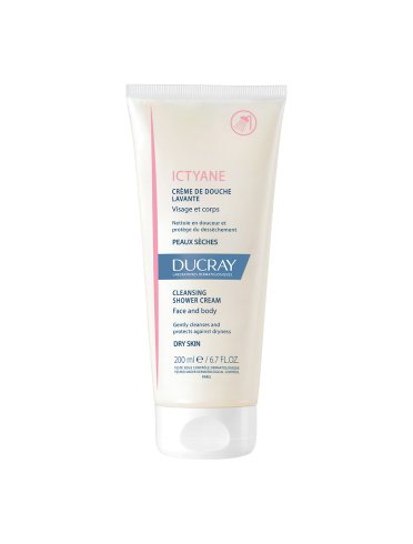 Ducray ictyane - crema doccia detergente idratante corpo - 200 ml