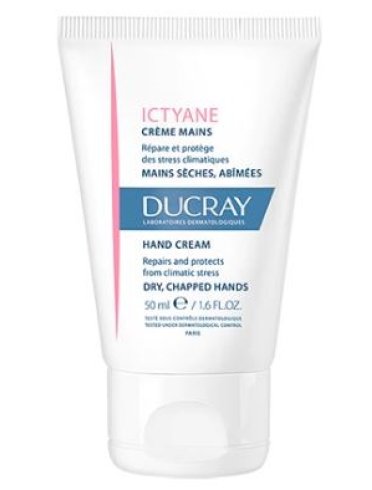 Ducray ictyane - crema mani idratante - 50 ml